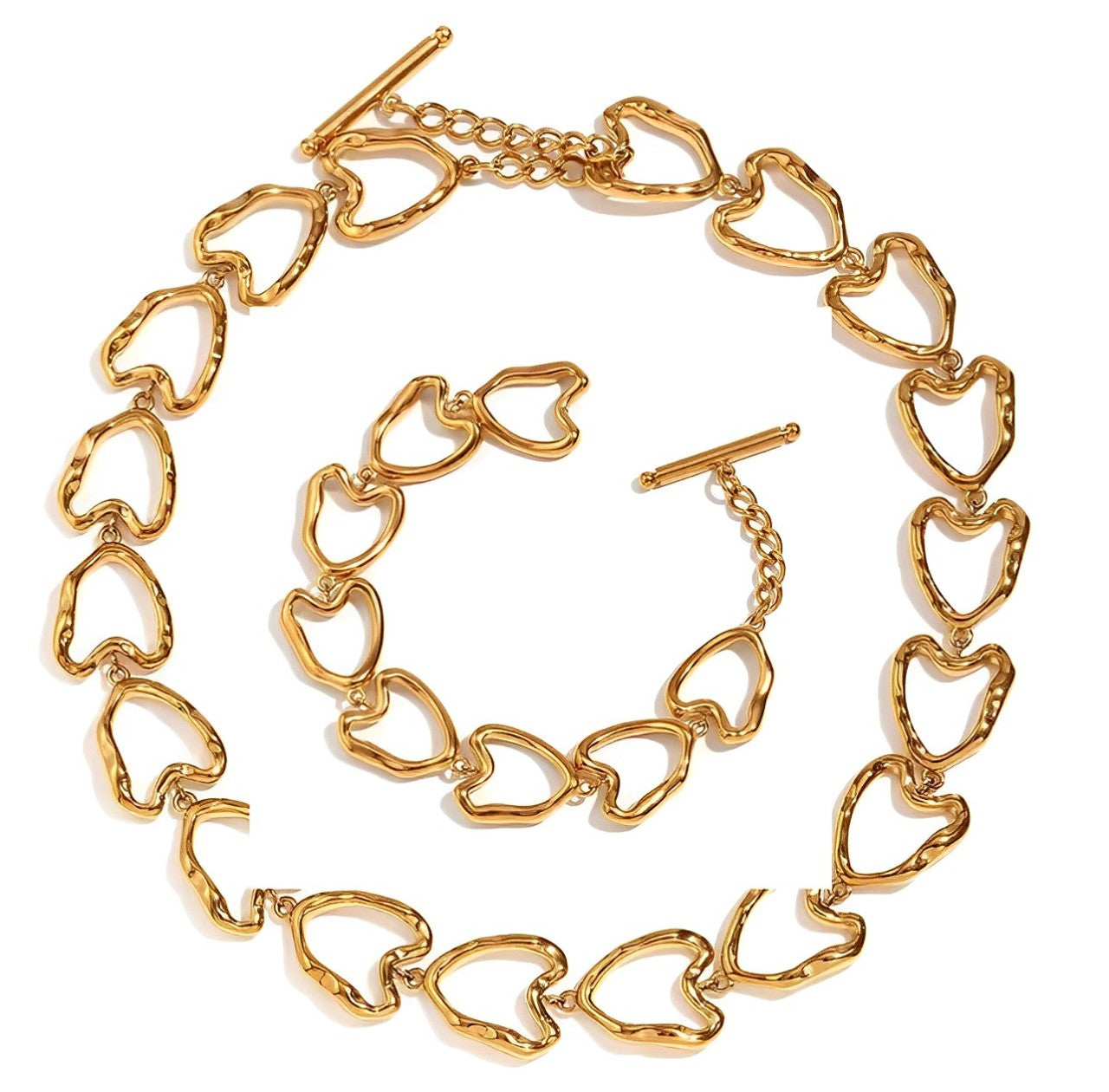 Zuri Gold Choker Set