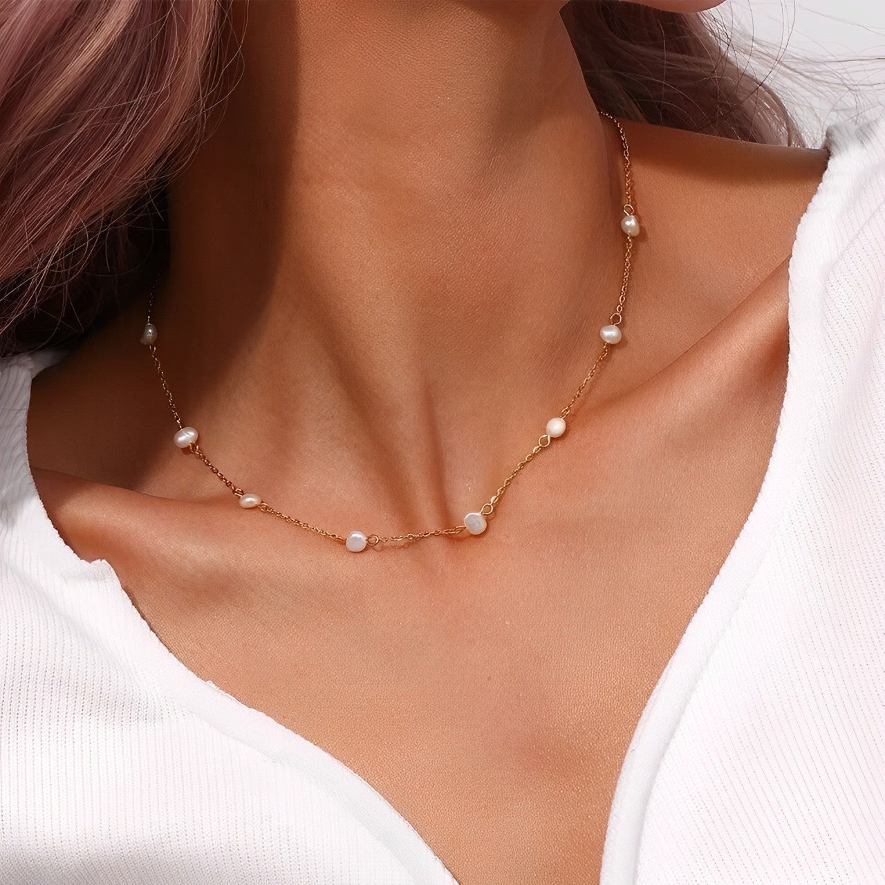 Evangeline Pearl Set