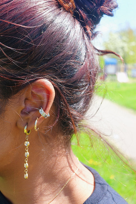 Sagana Clip-on Earrings