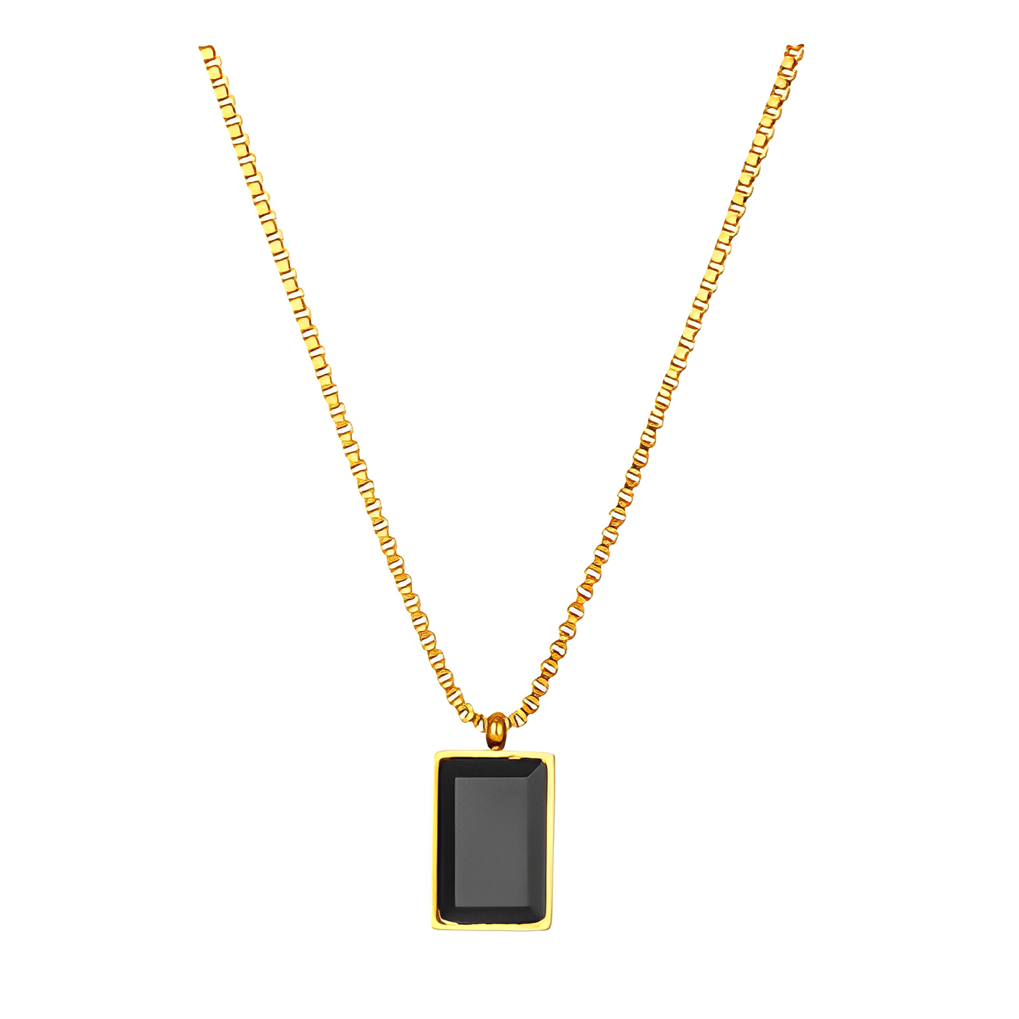 Ava Box Chain Necklace