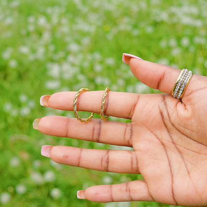 Maya Twist Rope Hoops