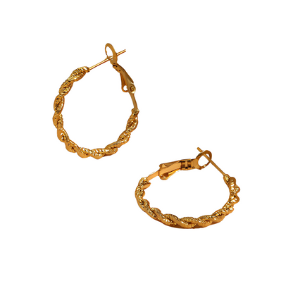 Maya Twist Rope Hoops