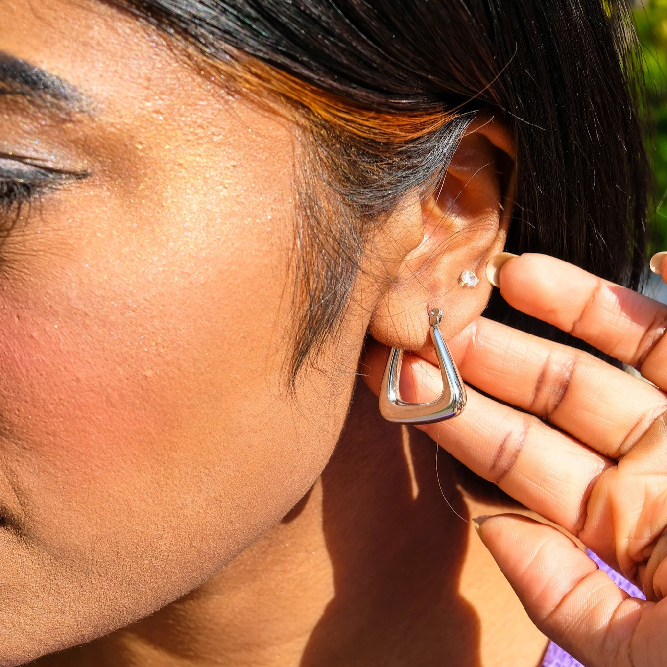 Ximena Trapezoid  Earrings